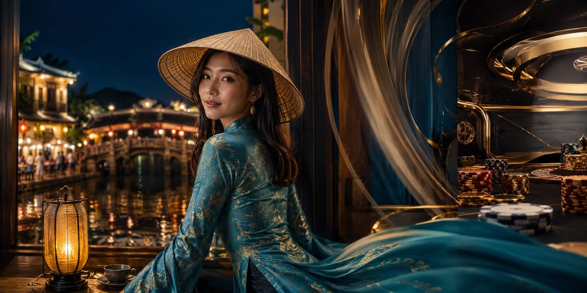 Không gian cổ kính Hội An kết hợp trải nghiệm cá cược trực tuyến trên di động
